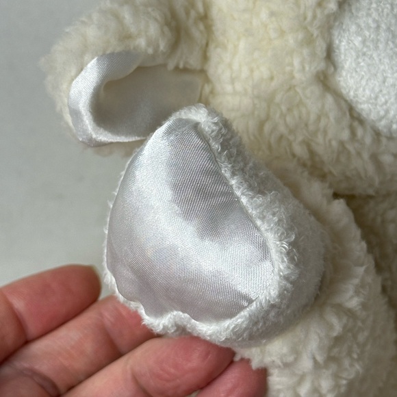 Ellie Cream Stuffed Animal with Friendly Smile and Soft Ears - Picture 5 of 5